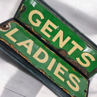 Ladies & Gents Railway Signs