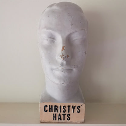 Christys' Hats Advertising Bust